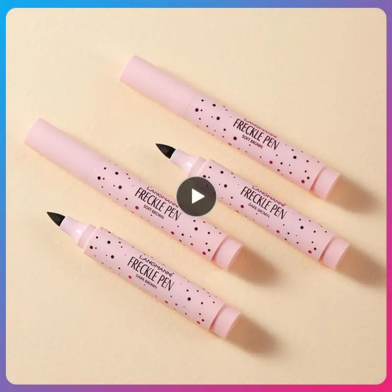 

Face Makeup Freckle Pen Waterproof Lasting Concealer Dot Spot Pen Lifelike Point Pen Simulation Point Lifelike Freckles Pen