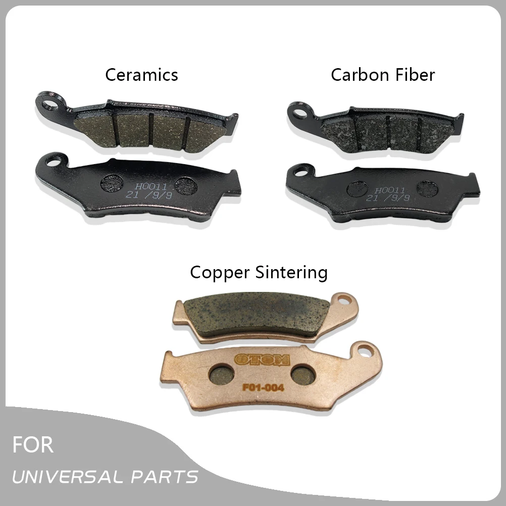 

New 3 Kinds of Materials Dirt Bike Hydraulic Disc Brake Pads Front Rear For HONDA KAWASAKI SUZUKI Motorcycle Enduro Accessories