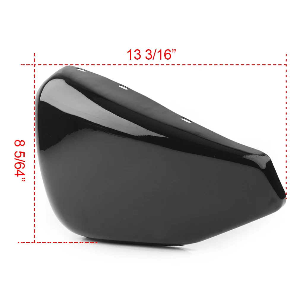 Левая сторона аккумулятора мотоцикла защита от обтекателя для Harley Sportster XL883 XL1200