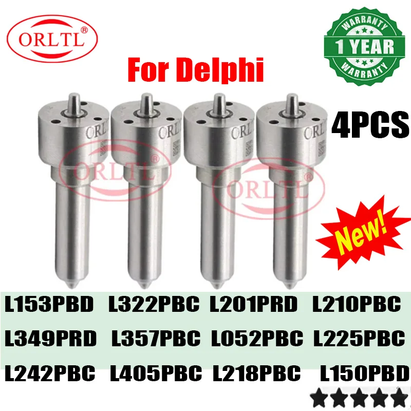 4 шт. L150PBD L405PBC L349PRD L357PBC Форсунка инжектора дизельного топлива L153PBD L322PBC L201PRD L210PBC