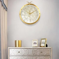round stylish wall watch quartz modern luxury living room wall clocks quiet classic simple art reloj pared house accessories