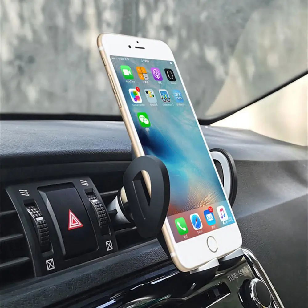 

Universal GPS Support Mount Navigation Phone Stand Car Phone Holder For Car Air-conditioning Air Outlet Mount Phone Bracket