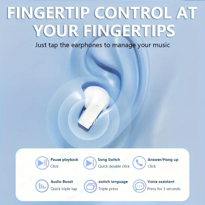 Xiaomi Mini Bluetooth-гарнитура Pro 5S Ultra Small TWS Беспроводные наушники-вкладыши с микрофоном Водонепроницаемая гарнитура со сверхдолго сроком службы (art.: 3920d07d3e453) - 3920d07d3e453
