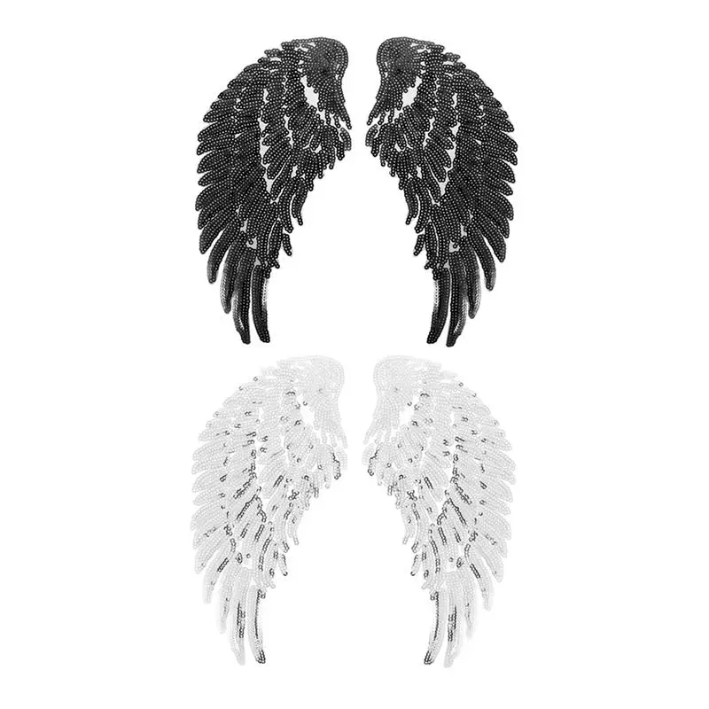 

2 шт., аппликация для одежды в виде крыльев Ангела