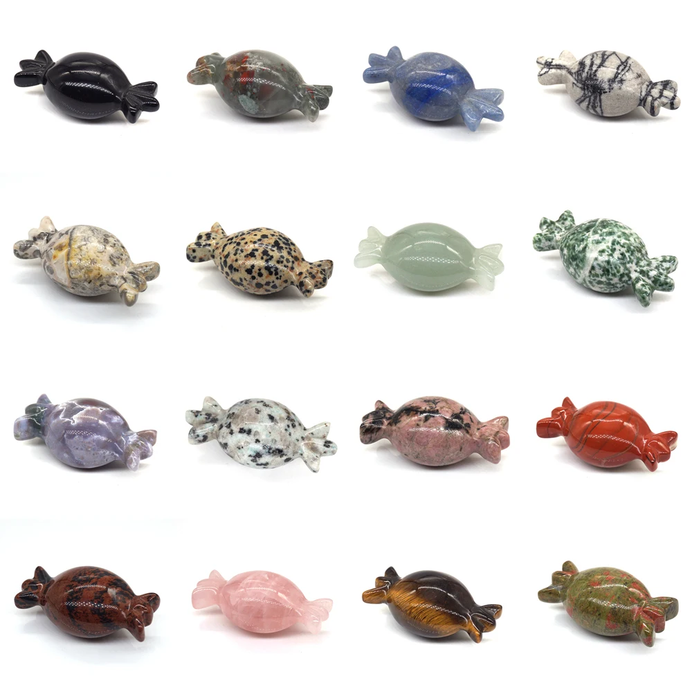 Фигурка конфет 2 дюйма натуральные камни восстанавливающий Кристалл Рейки