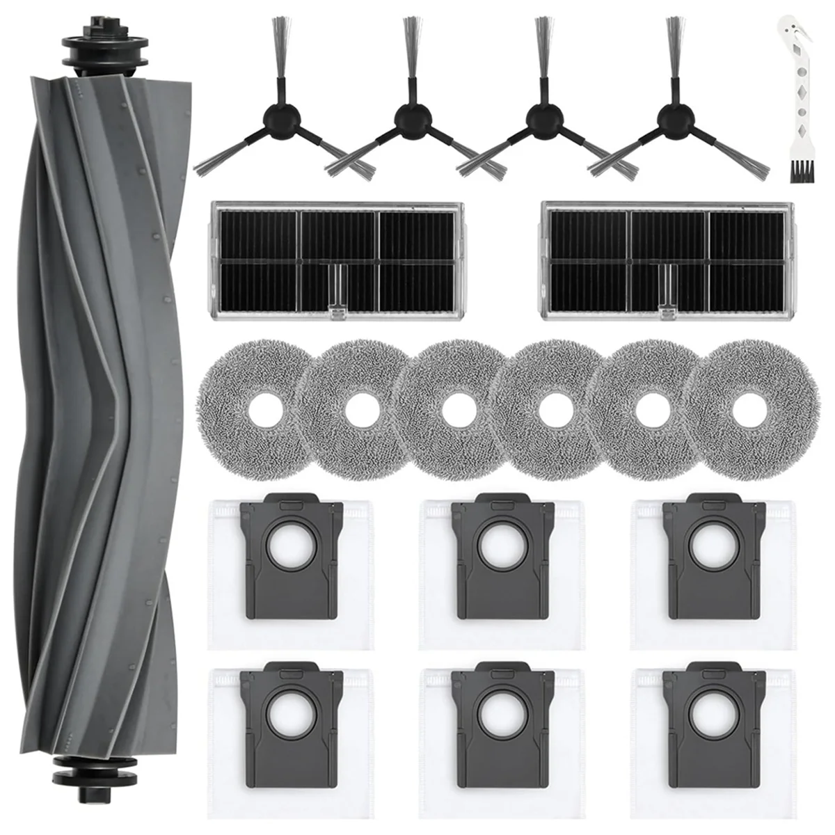 Для робота-пылесоса Dreame L10s Pro Ultra Heat/X30 основная боковая щетка фильтр Hepa швабра