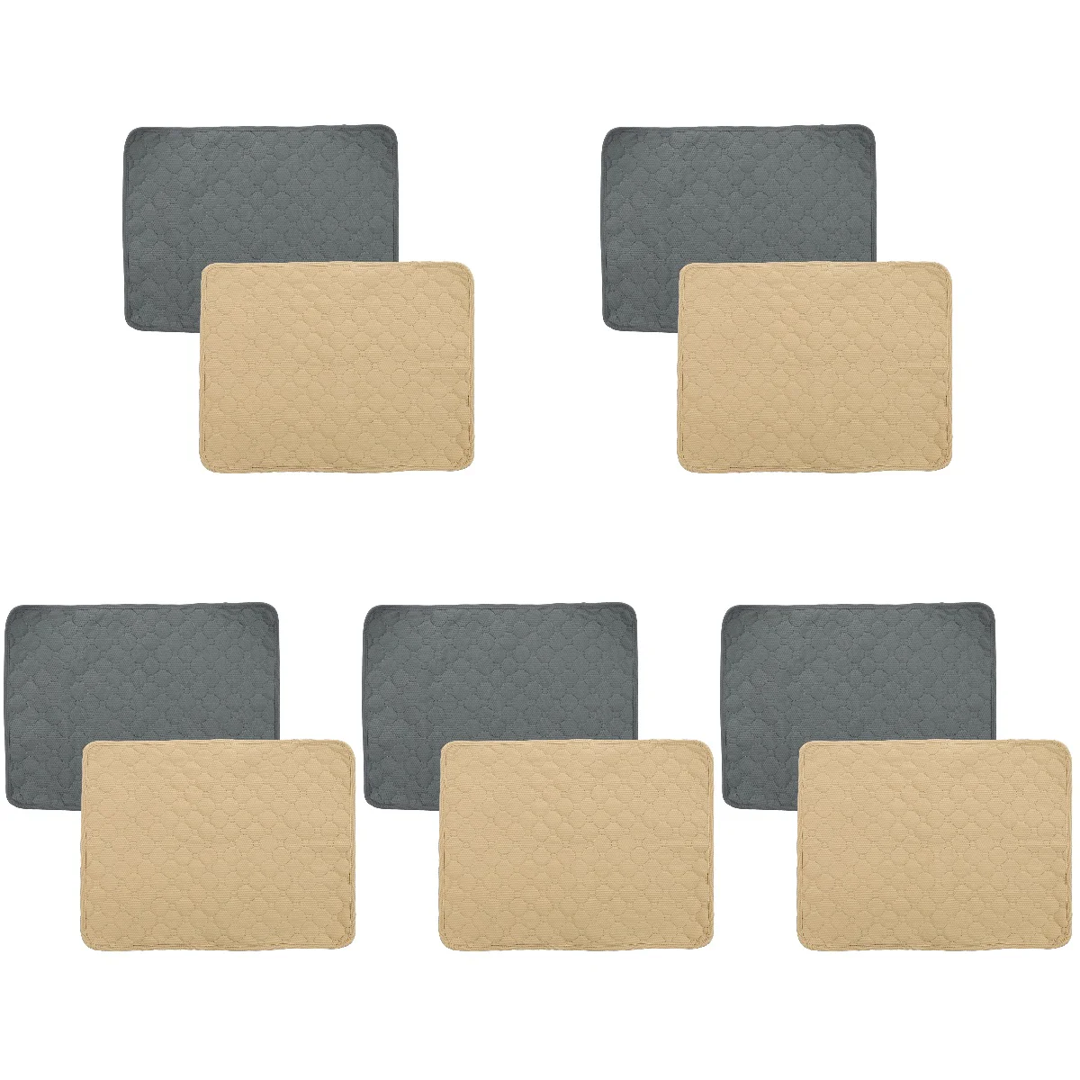 

5x Indoor Pet Household Large Floor Pee Mat For Dogs Dog Pee Mat Pad For Dogs for Friends Training Indoor Home