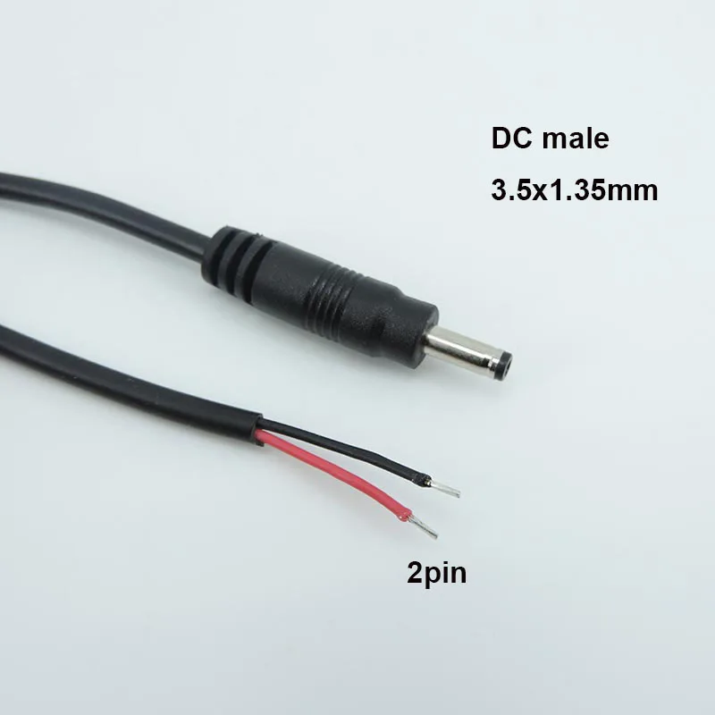 1 м 2-контактный разъем постоянного тока 3 5 мм x 35 папа-мама Кабель 22AWG 3A Удлинитель