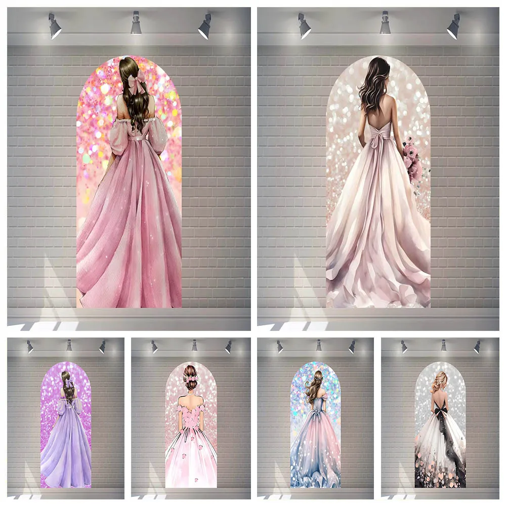 Мехофонд для девочек Quinceanera блестящее платье принцессы на день рождения свадьбу