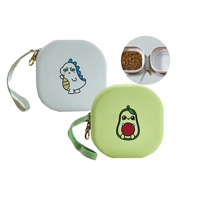 

Dog Silicone Bowl Universal Folding Travel Water Bowl For Dogs And Cats Feeder Frutero Comedouro Cachorro Bebedero Gato Tazon