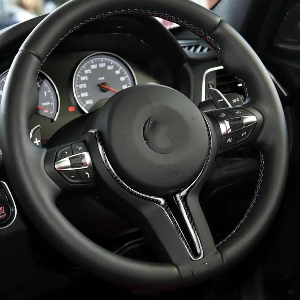 

Auto Steering Wheel Cover Sticker Decoration Inner Accessaries for Series F80