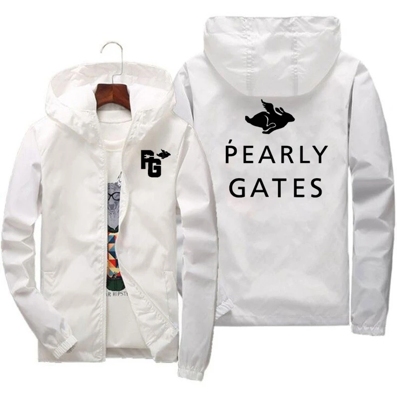 Pearly Gates 2023 new men jackets Fashion high street Korean version loose casual coats Spring Autumn bomber jacket men