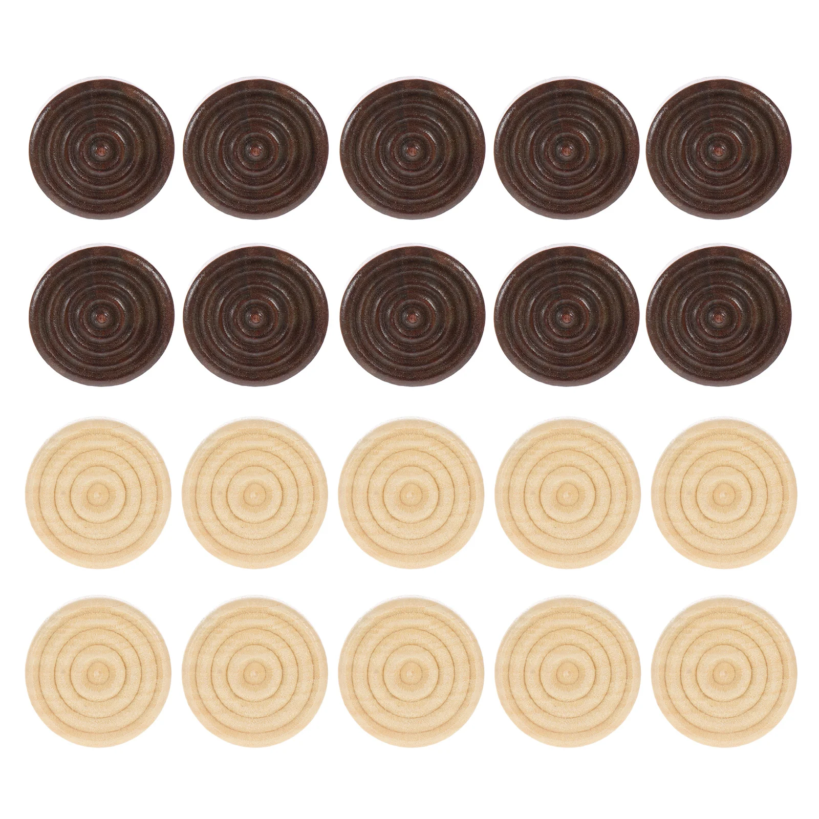 

Wood Checkers Stackable Chess Accessories An Fittings Backgammon Game Accessory