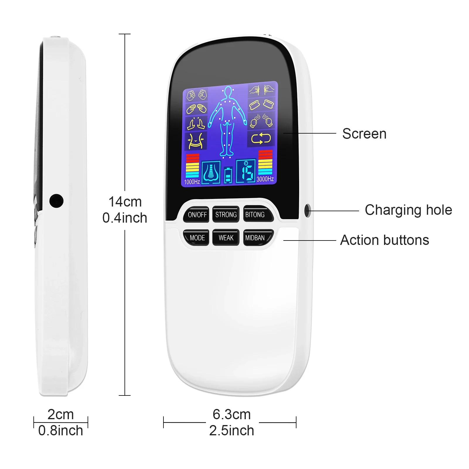 USB-массажер для шеи спины и ног