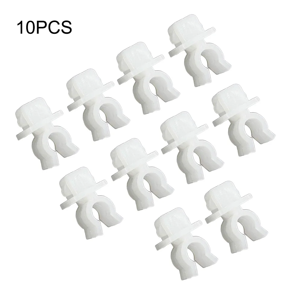 

Fastener Holds Clips 53455-33010 Accessories Approx. 2x1.4cm For Toyota Nylon Hood Replacement White Brand New