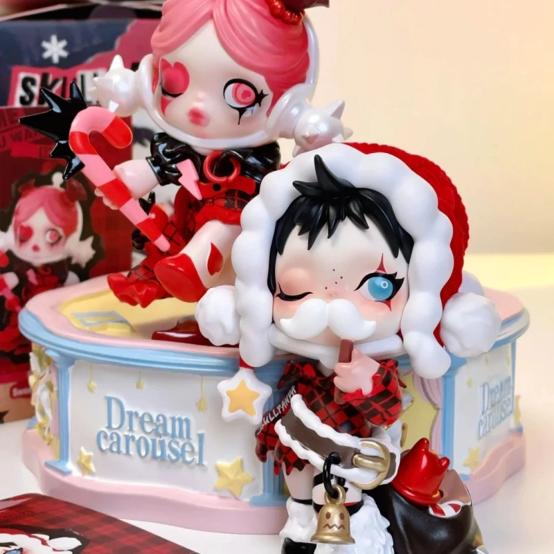 Новая подлинная Skullpanda Time To Make A Wish Series слепая коробка Рождественская атмосфера Let