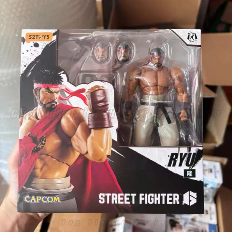 Фото В наличии: 52TOYS Blitzkrieg Street Fighter Ryu 1/12 Готовая подвижная фигурка №5