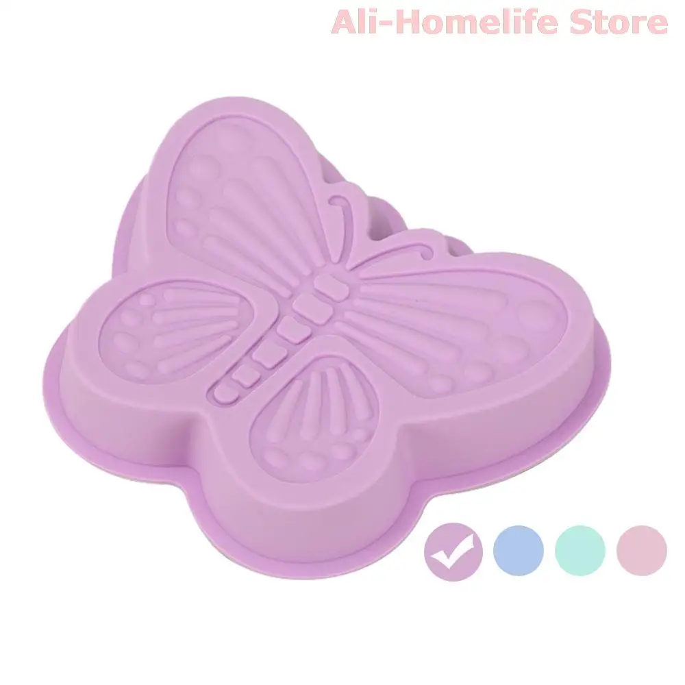 

16X13X2.5cm Cake Mold Silicone Bread Mould Butterfly Shape DIY Baking Accessories Kitchen Bakeware Supplies Easy Demould New