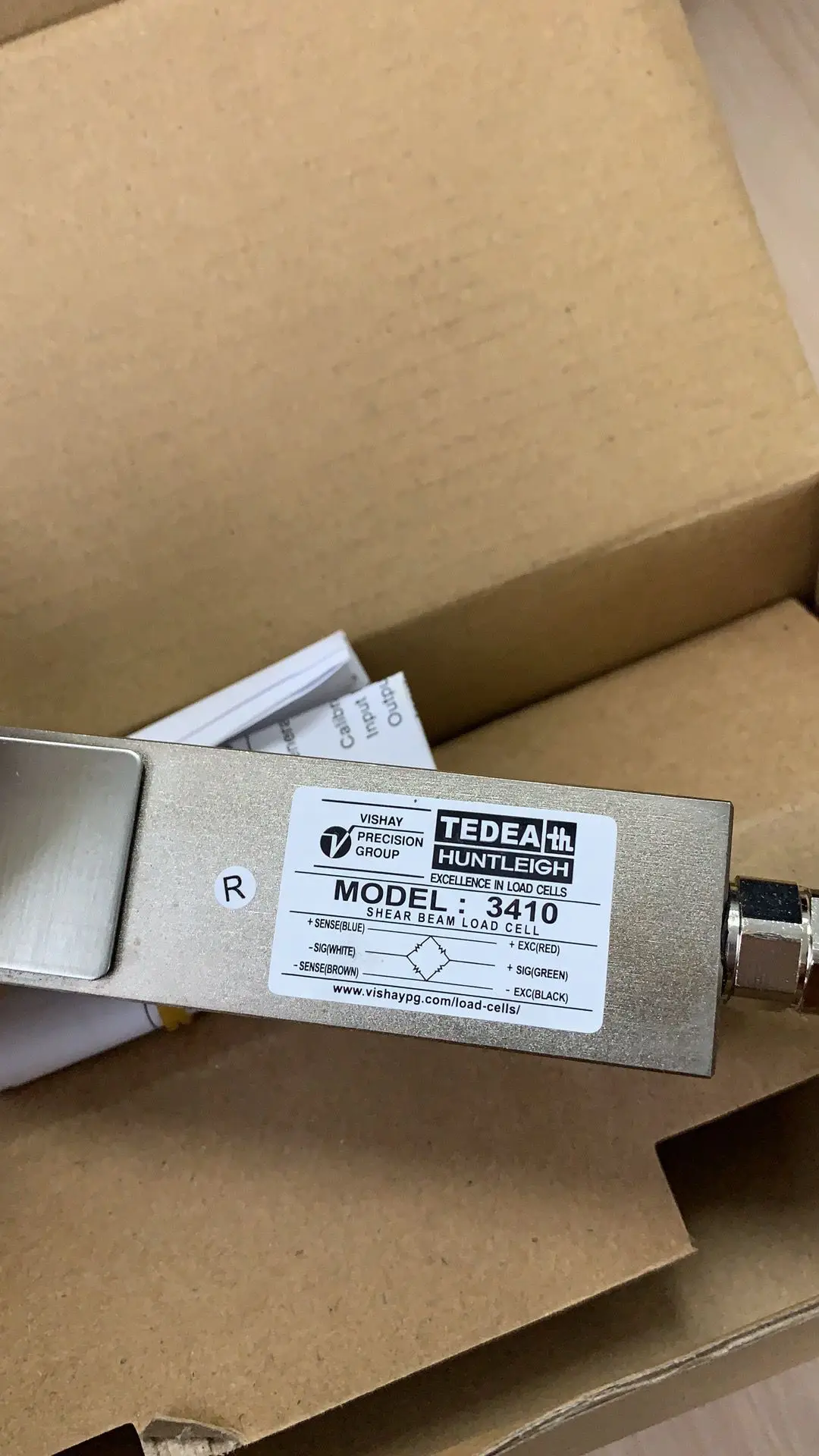 Vishay Tedea-Huntleigh Тензодатчик 3410 (250 кг)