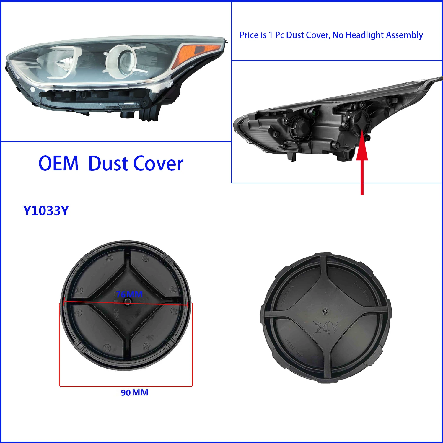 

1 шт. для Kia Cerato Pro 3 Ceed Forte фары для Cerato Пылезащитная крышка налобный фонарь крышка Светодиодная лампа удлинитель