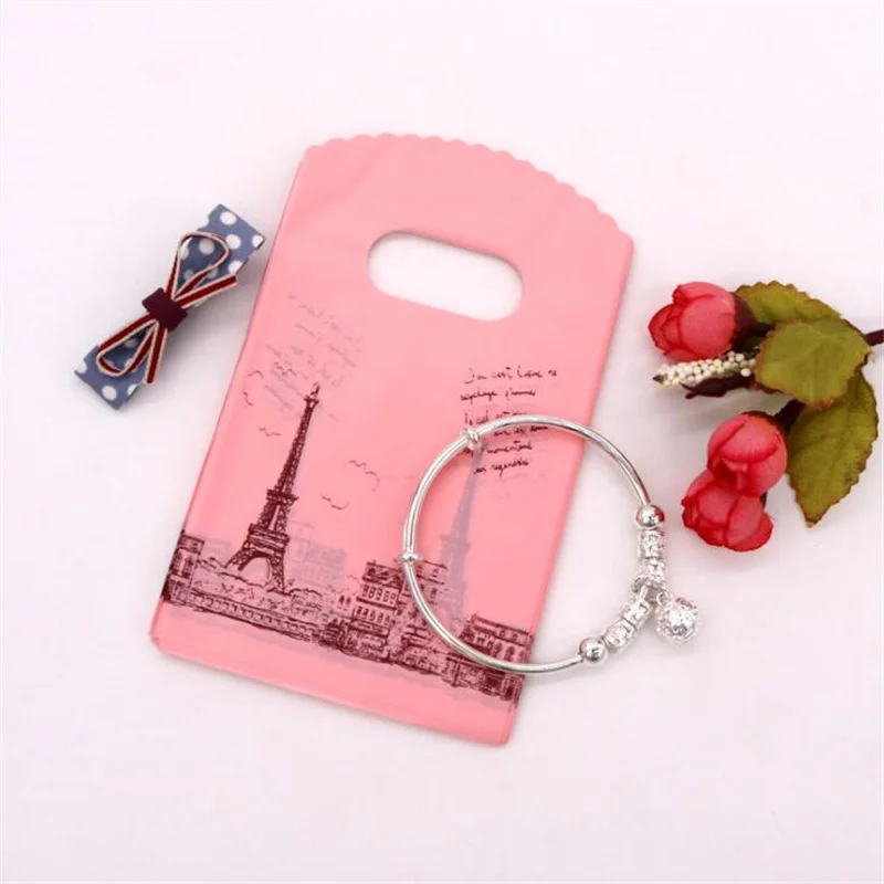 

Пластиковые подарочные пакетики для украшений 50 шт