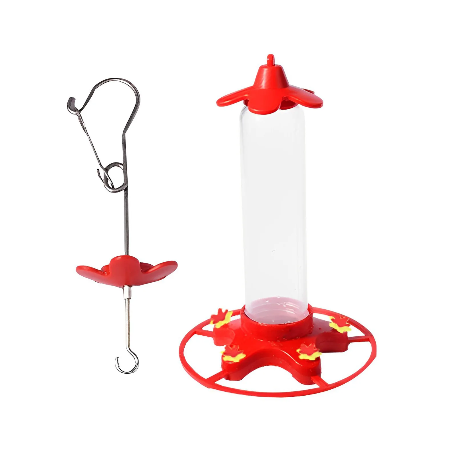 

Large Reservoir Hummingbird Feeder Bright Colors Hanging Bird Feeder for Yard Garden Tree Decoration