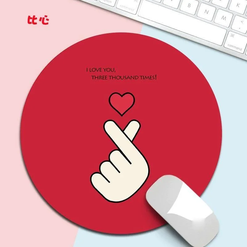 

Круглый милый Настольный коврик 20 х20 см, коврик для мыши и ноутбука для офиса, дома, компьютера, клавиатуры, симпатичный коврик для мыши, Наст...