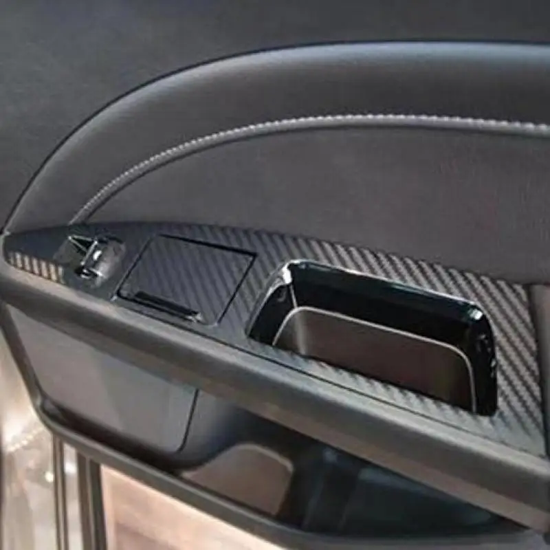 

For Ford Mondeo 2013-2019 High quality Artificial leather Car door inner armrest trim and central control panel protection plate