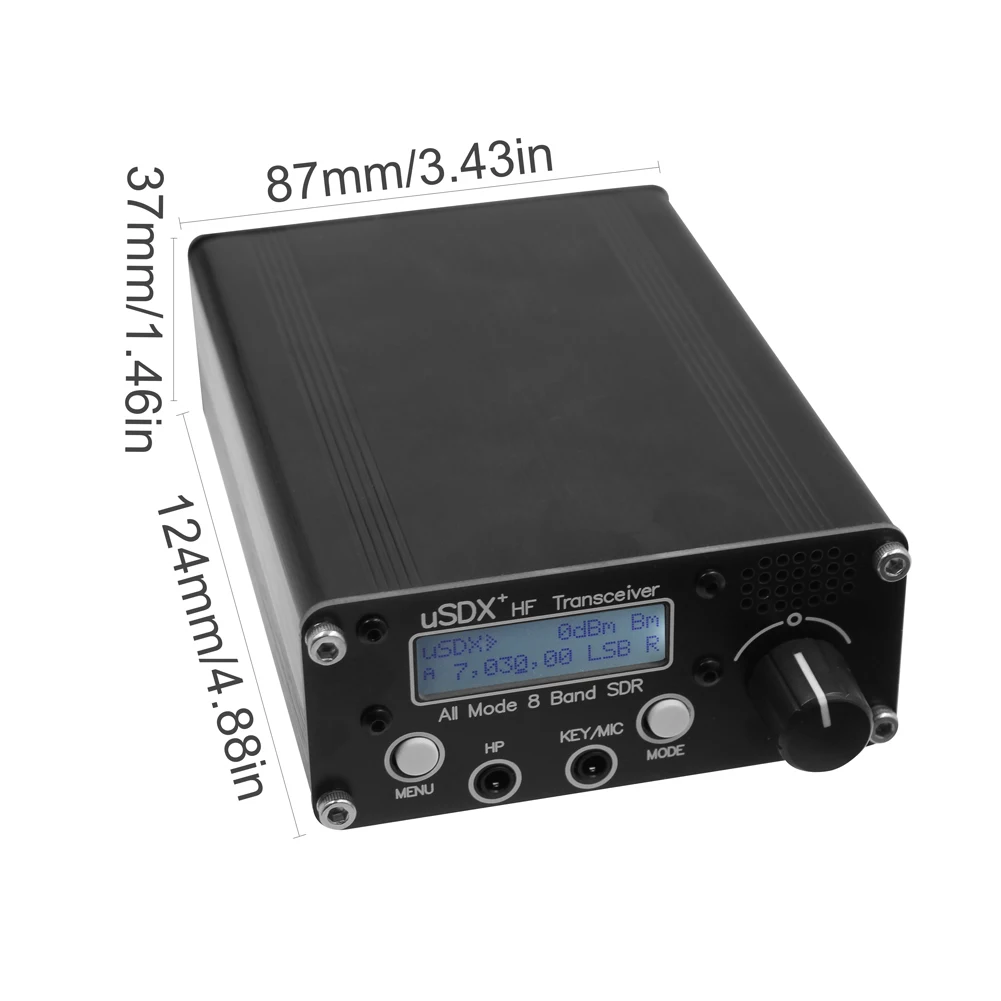 USDR uSDX + Plus V2 8-полосные трансиверы SDR HF SSB QRP высокочастотные короткие волновые