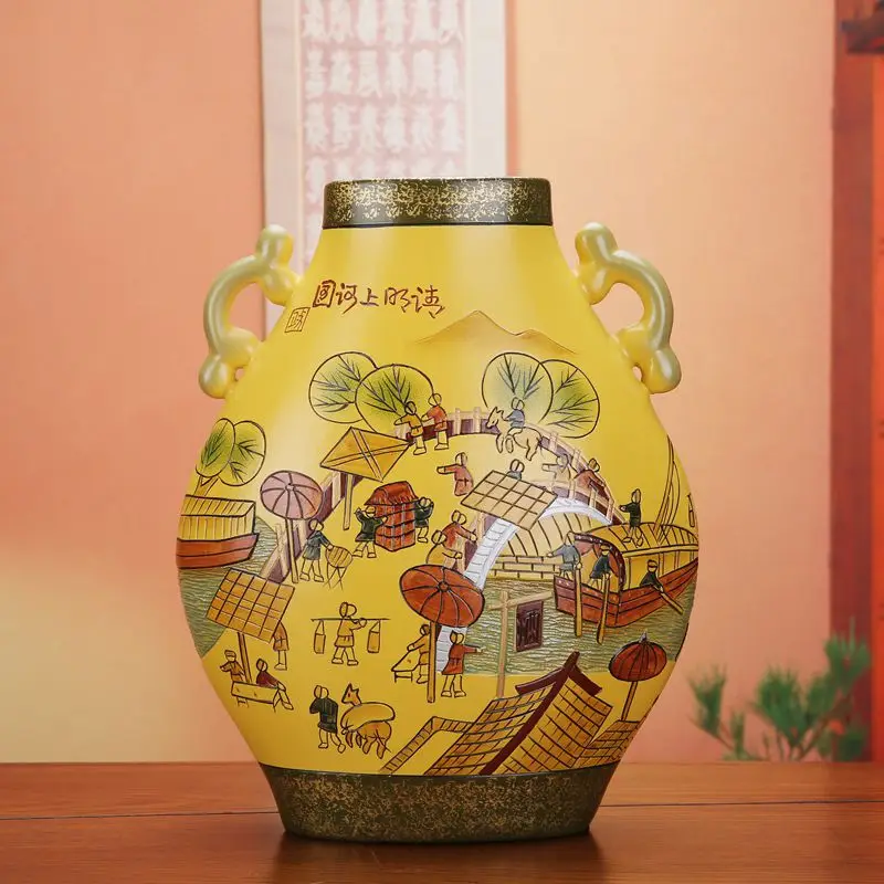 Современные украшения в китайском стиле креативный винный шкаф антикварная