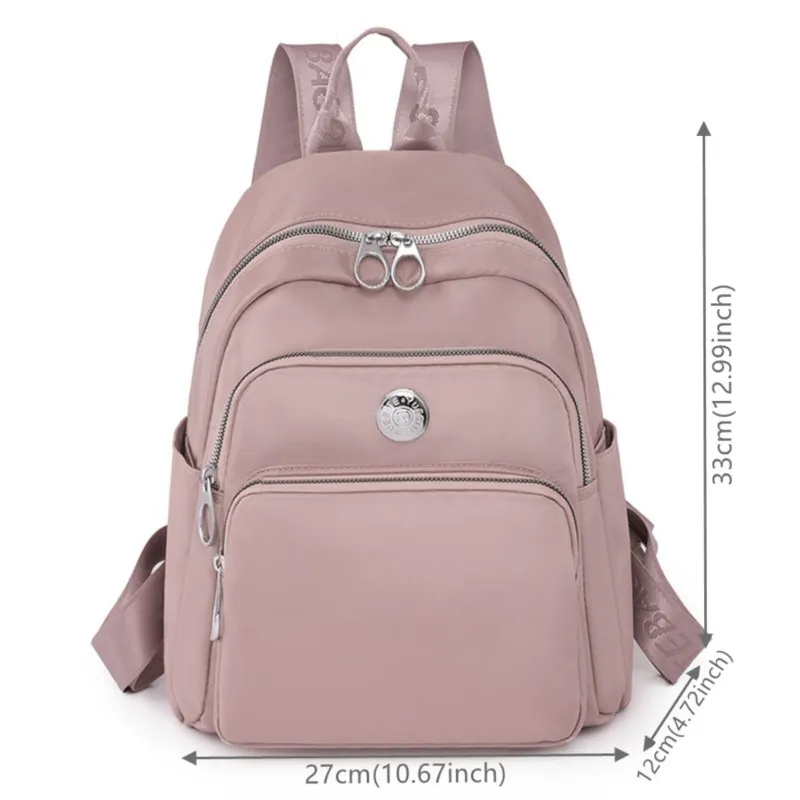 Дорожный нейлоновый женский рюкзак Повседневный водонепроницаемый Молодежный