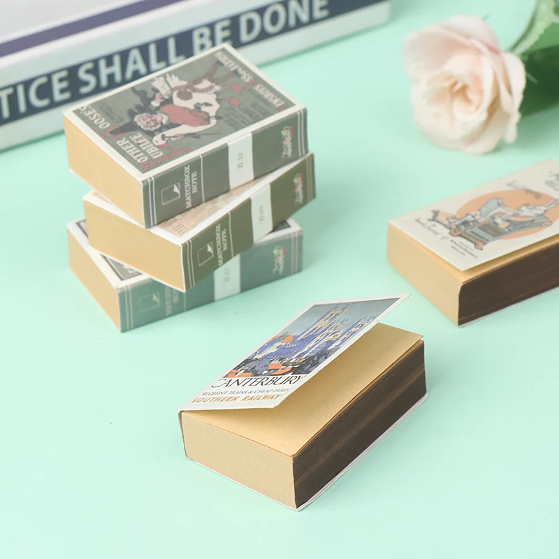 

1 шт., новинка 1:12, миниатюрная книга для кукольного домика, Классическая Флип-книга, фотоальбом