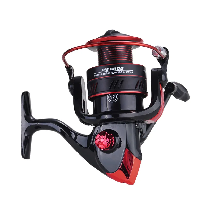 

Spinning wheel all-metal wire cup fishing line wheel sea rod wheel Lu Ya wheel rock rod wheel long shot hit black fishing wheel