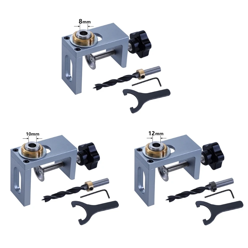 

Cabinet Screw Punch Locator Positioner Drill Puncher Screw Dowel Jig Woodworking