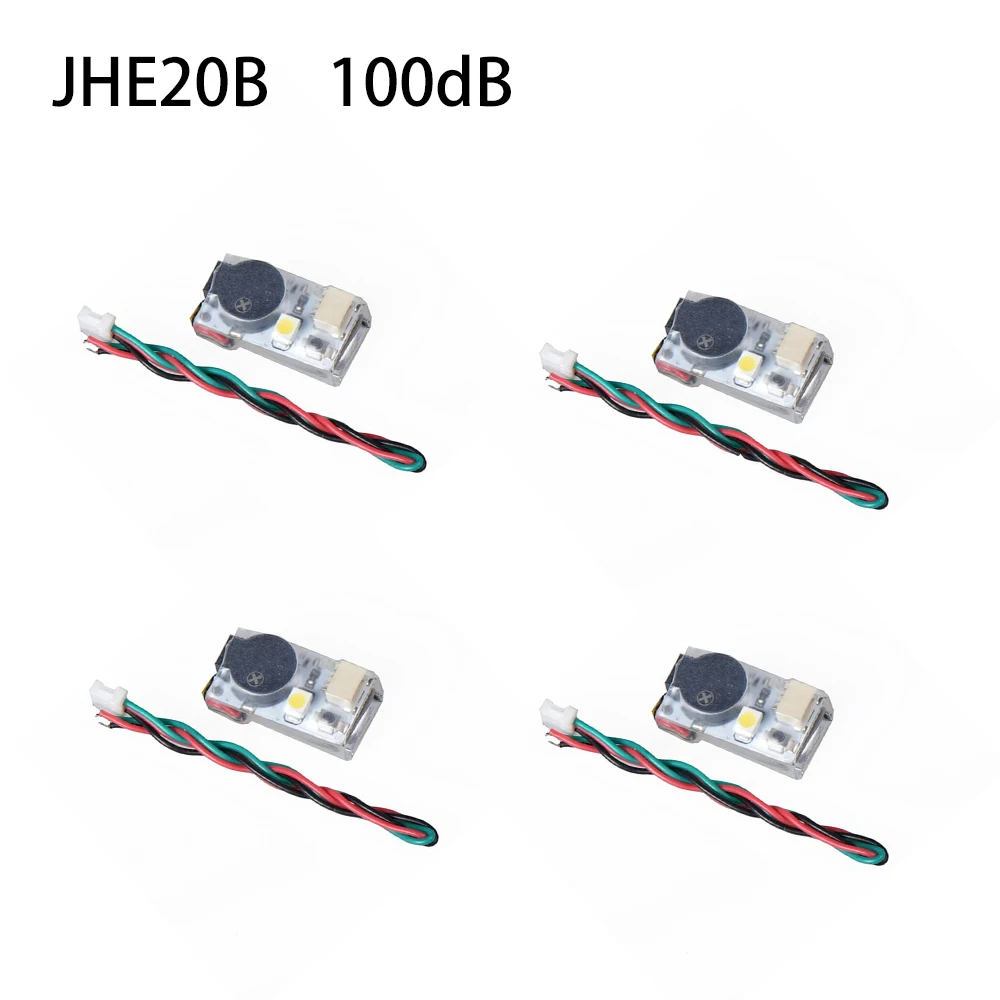 

2/4pcs JHE20B Finder Super Loud Buzzer Tracker Over 100dB Built-in Battery for Flight Controller RC FPV Drone Models Spare Part