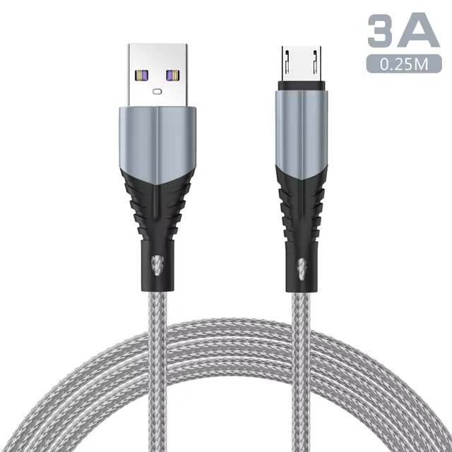 

New in 3A Micro USB Cable Fast Data Charger Cable for samsung Galaxy J6 A6 A7 J4 Plus PS4 Controller Xbox One phone case p