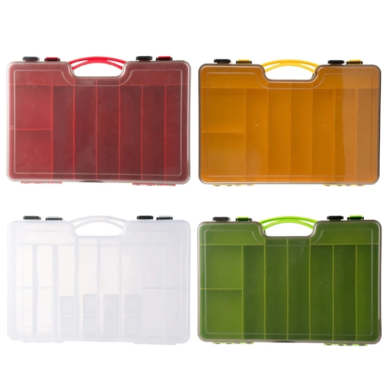 

Fishing Tool Box Lightweight Tackle Storage Box Double Layer Bait Lure Box