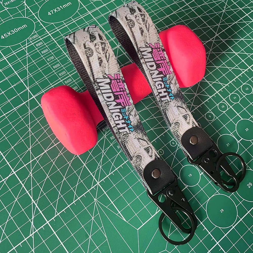 

JDM Bay Shore MIDNIGHT Racing модное кольцо для ключей с анимационным Орлом и клювом кольцо для ключей модификация автомобиля подвеска головка аксессуа...