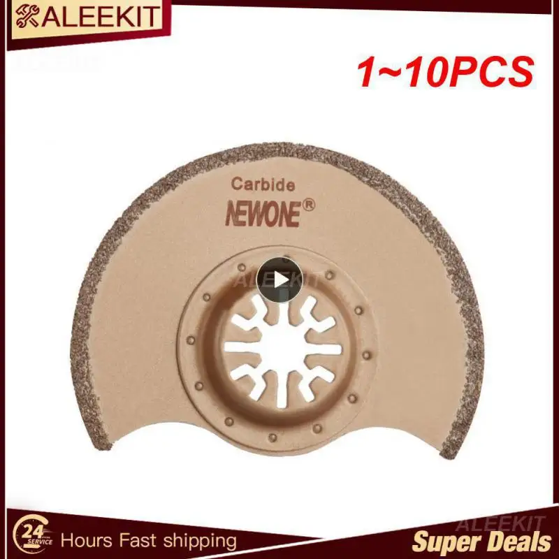 

1~10PCS Carbide Oscillating Saw Blade Accessories Electric Power Timmer Multitool Sanding Fillers For Tile Adhesive Bath