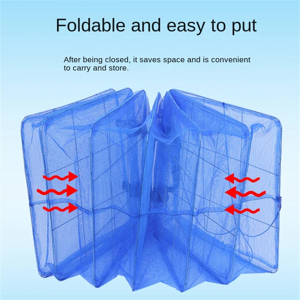 

40x40x65cm 35x35x65cm Foldable 4 Layer Fish Dryer Fish Mesh Dryer Hanging Net for Vegetable Anti Flies and Larvae