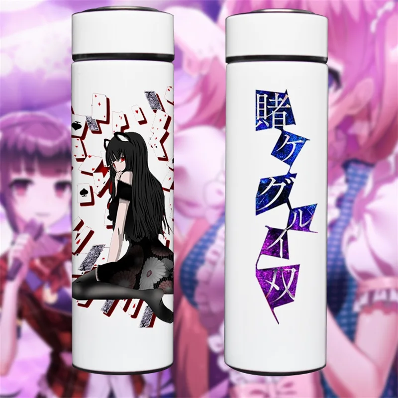 

Аниме Kakegurui компульсивный геймблер джабами юмеко сузуи риота Вакуумная чашка косплей для мужчин женщин мужчин термос чашка Студенческая Повседневная бутылка для воды
