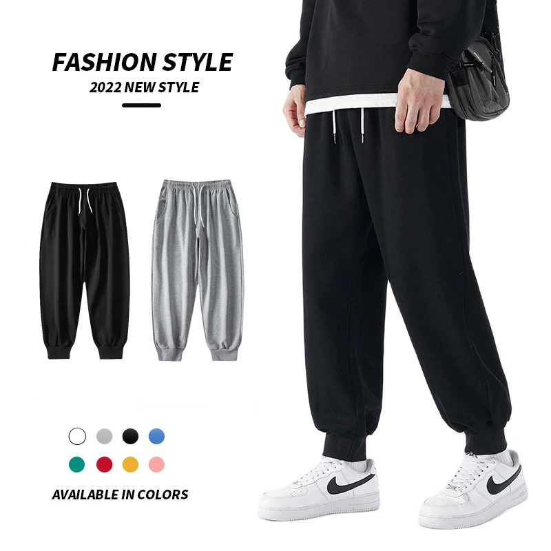

Cotton Mens Sports Pants Jogging Oversize Baggy Jogger Pants Men Casual Panties Tracksuit Sweatpants Male 510