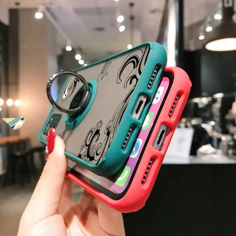 Чехол для телефона Note20 Balance of Koi с кольцом Samsung Galaxy Note 20 10 9 8 Ultra Plus M54 M34 M33 F15 M14 M13