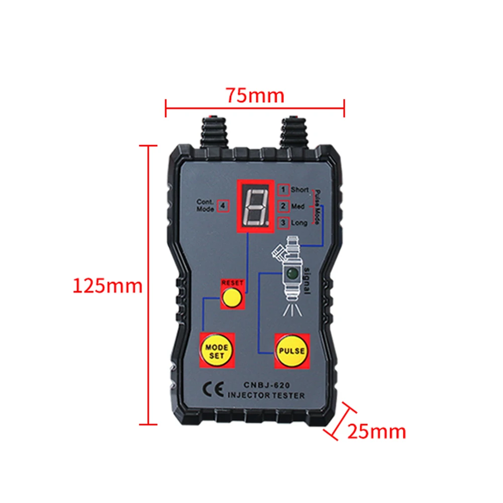 

Brand New Tester Fuel Injector 12V 4 Pulse Modes Accessories Automotive