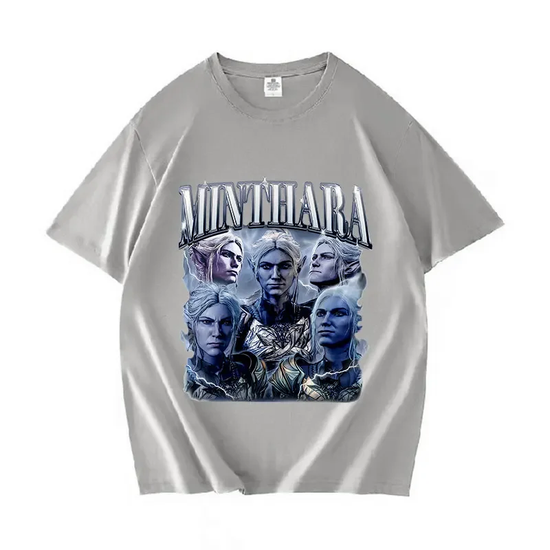 Футболка Мужская/Женская хлопковая с круглым вырезом оверсайз