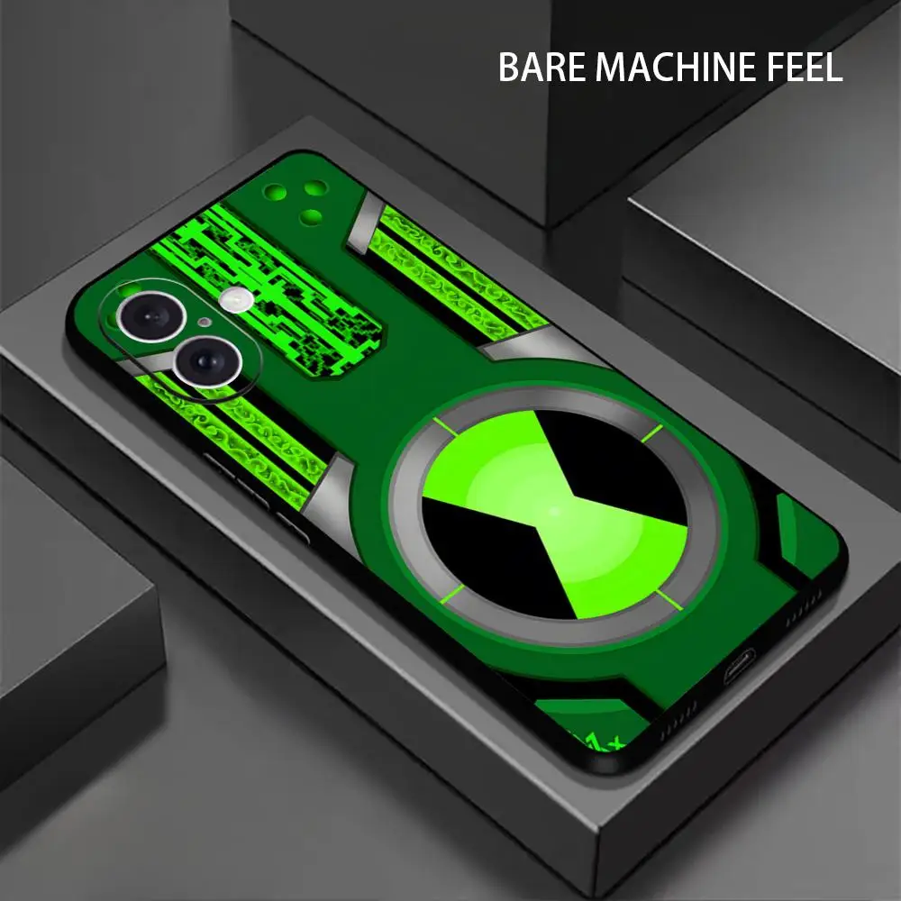 Популярный чехол для телефона с рисунком Бен 10 крутой iPhone 16 15 14 13 12 11 X XR XS 8 Plus Mini Pro