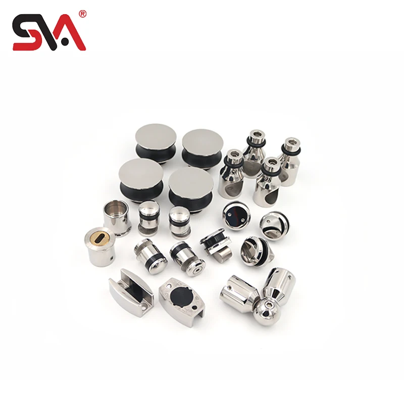 

China Stainless Steel Material Shower Frameless Glass Accessories Sliding Door Shower Enclosure Hardware