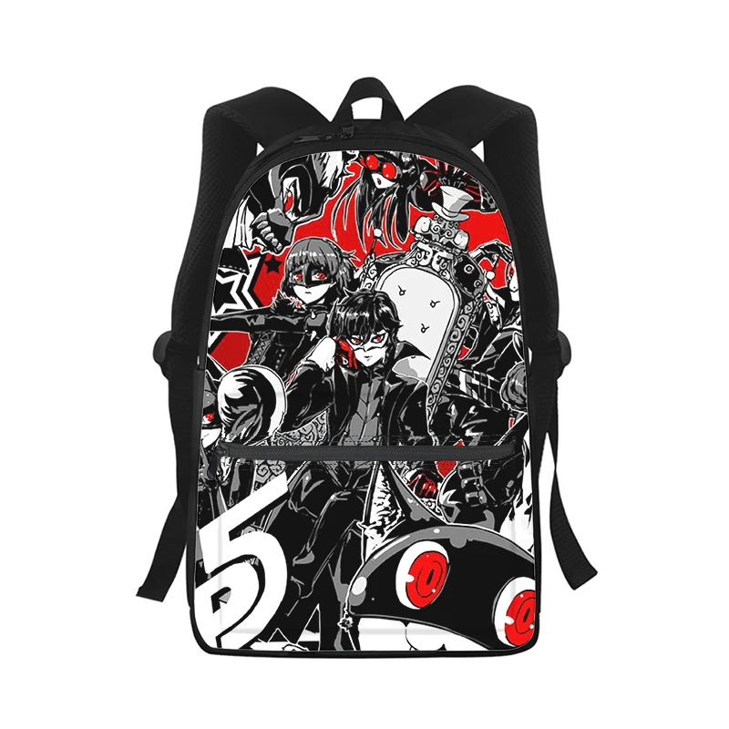 Persona 5 Take Your Heart P5 Men Women Backpack 3D Print Fashion Student School Bag Laptop Backpack Kids Travel Shoulder Bag