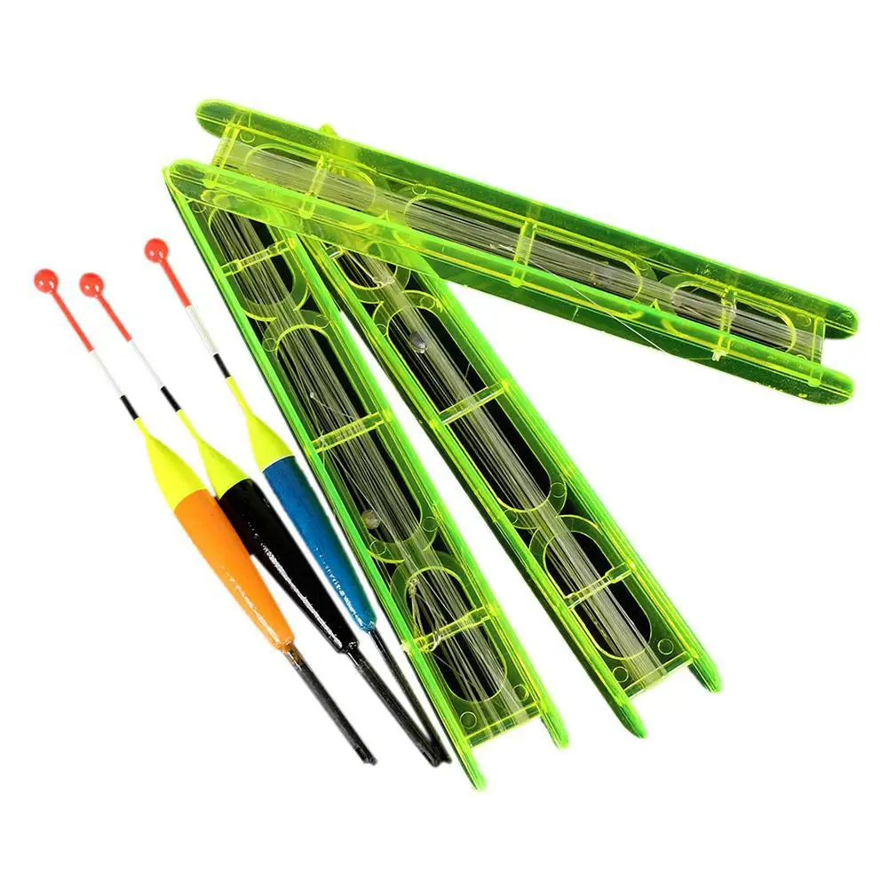 

Новинка, 1 набор, поплавок для рыбалки, высокая чувствительность, поплавок с крючком для лески, удобное рыболовное снаряжение, набор для аква...