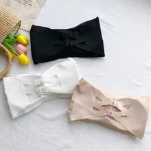 Top de tubo sin costuras de una pieza para mujer, sujetador Invisible, ropa interior sin tirantes, transpirable, envuelta en el pecho, novedad (1)